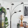 Nikkala Lampada da terra Cromo, Nero, 5-Luci