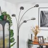 Nikkala Lampada da terra Cromo, Nero, 5-Luci