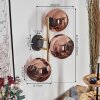 Koyoto Lampada a sfera, Applique Oro, Nero, 3-Luci