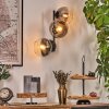 Koyoto Lampada a sfera, Applique Chiaro, Grigio fumo, 3-Luci