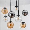 Gastor Lampadario a sospensione, Lampada a sfera, Lampada a sospensione Ambrato, Chiaro, Grigio fumo, 8-Luci Gastor Lampadario a sospensione, Lampada a sfera, Lampada a sospensione Ambrato, Chiaro, Grigio fumo, 8-Luci