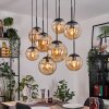 Gastor Lampadario a sospensione, Lampada a sfera, Lampada a sospensione Ambrato, 8-Luci