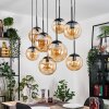 Gastor Lampadario a sospensione, Lampada a sfera, Lampada a sospensione Ambrato, 8-Luci