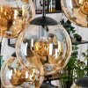 Gastor Lampadario a sospensione, Lampada a sfera, Lampada a sospensione Ambrato, 8-Luci