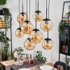 Gastor Lampadario a sospensione, Lampada a sfera, Lampada a sospensione Ambrato, 8-Luci