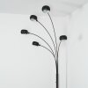 Nikkala Lampada da terra Cromo, Nero, 5-Luci