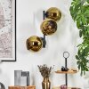 Koyoto Lampada a sfera, Applique Oro, 3-Luci