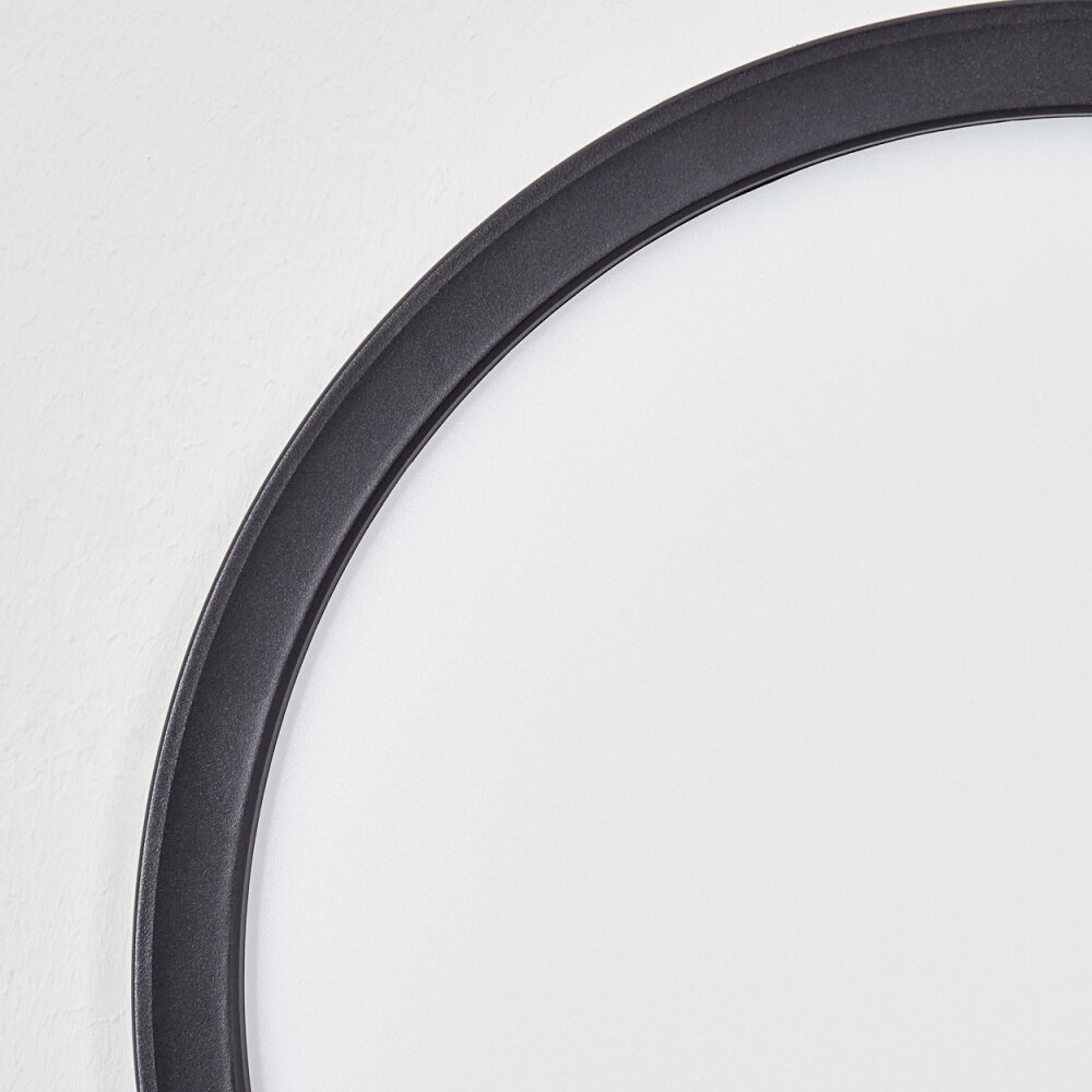 Qadir Lampada da parete per esterno, Plafoniera LED Bianco, 1-Luce