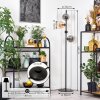 Gastor Lampada da terra 34 cm Ambrato, Chiaro, Grigio fumo, 4-Luci