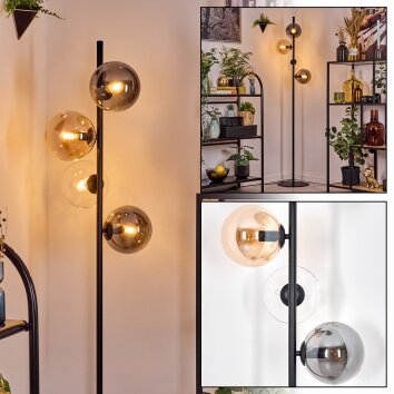 Gastor Lampada da terra 34 cm Ambrato, Chiaro, Grigio fumo, 4-Luci Gastor Lampada da terra 34 cm Ambrato, Chiaro, Grigio fumo, 4-Luci