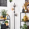 Gastor Lampada da terra 34 cm Ambrato, Chiaro, Grigio fumo, 4-Luci