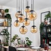 Gastor Lampadario a sospensione, Lampada a sfera, Lampada a sospensione Ambrato, 8-Luci