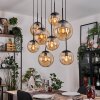 Gastor Lampadario a sospensione, Lampada a sfera, Lampada a sospensione Ambrato, 8-Luci
