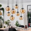 Gastor Lampadario a sospensione, Lampada a sfera, Lampada a sospensione Ambrato, 8-Luci