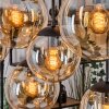 Gastor Lampadario a sospensione, Lampada a sfera, Lampada a sospensione Ambrato, 8-Luci