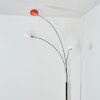 Nikkala Lampada da terra Cromo, Bianco, 3-Luci