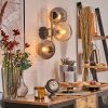 Koyoto Lampada a sfera, Applique Oro, Nero, 3-Luci