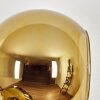Koyoto Lampada a sfera, Applique Oro, Nero, 3-Luci
