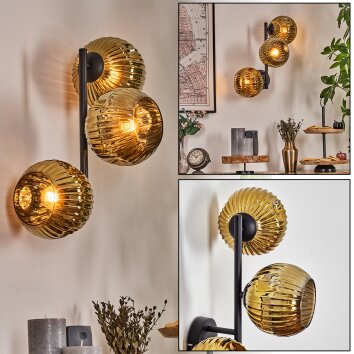 Ripoll Lampada a sfera, Applique Oro, 3-Luci