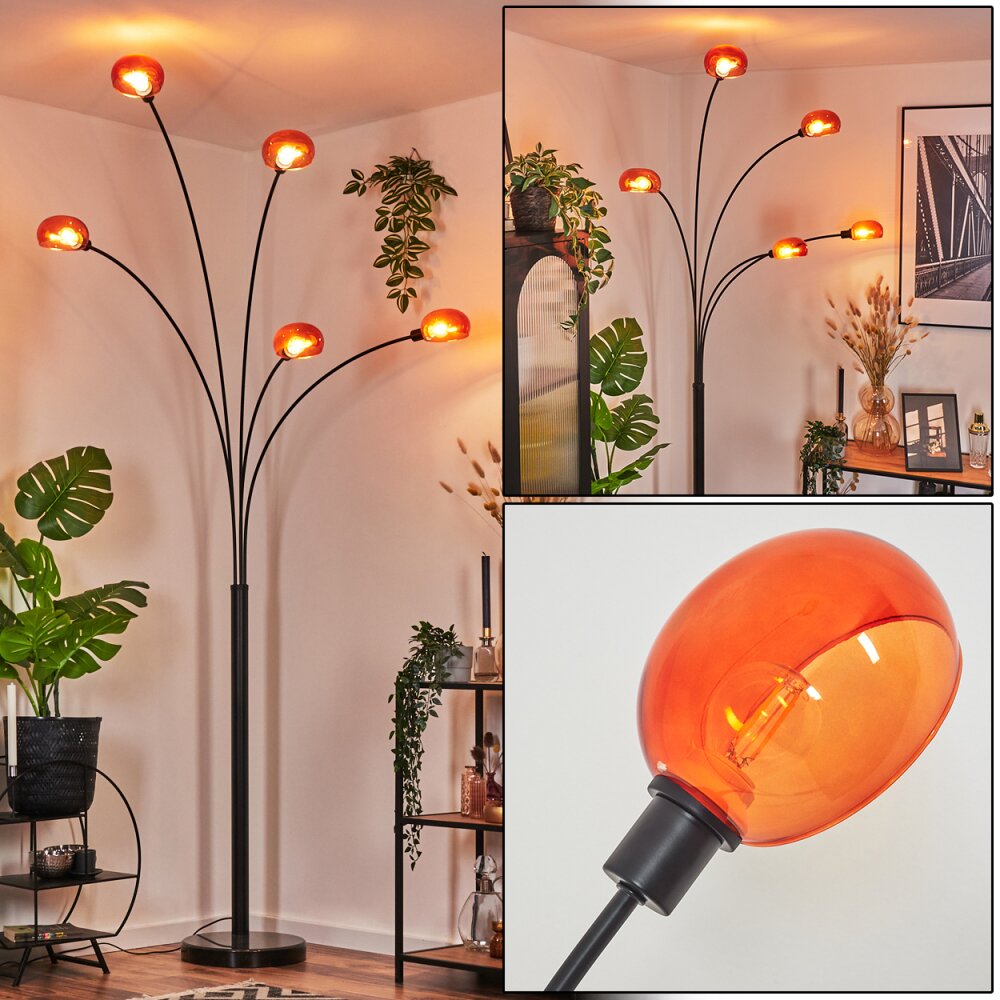 Nikkala Lampada da terra Nero, 5-Luci main product photo