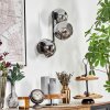 Ripoll Lampada a sfera, Applique Grigio fumo, 3-Luci