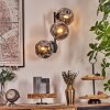 Ripoll Lampada a sfera, Applique Grigio fumo, 3-Luci