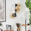 Koyoto Lampada a sfera, Applique Ambrato, Chiaro, 3-Luci