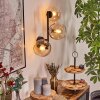 Koyoto Lampada a sfera, Applique Ambrato, Chiaro, 3-Luci