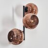 Ripoll Lampada a sfera, Applique Ramato, 3-Luci