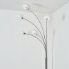 Nikkala Lampada da terra Cromo, Bianco, 5-Luci