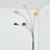 Nikkala Lampada da terra Cromo, Bianco, 5-Luci