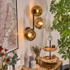 Koyoto Lampada a sfera, Applique Oro, Chiaro, 3-Luci
