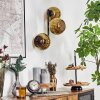 Koyoto Lampada a sfera, Applique Oro, 3-Luci