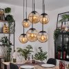 Gastor Lampadario a sospensione, Lampada a sfera, Lampada a sospensione Ambrato, 6-Luci