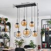 Gastor Lampadario a sospensione, Lampada a sfera, Lampada a sospensione Ambrato, 6-Luci