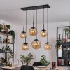 Gastor Lampadario a sospensione, Lampada a sfera, Lampada a sospensione Ambrato, 6-Luci