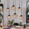Gastor Lampadario a sospensione, Lampada a sfera, Lampada a sospensione Ambrato, Chiaro, 6-Luci