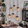 Gastor Lampadario a sospensione, Lampada a sfera, Lampada a sospensione Ambrato, Chiaro, 6-Luci