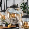 Gastor Lampadario a sospensione, Lampada a sfera, Lampada a sospensione Ambrato, Chiaro, 6-Luci