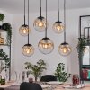 Gastor Lampadario a sospensione, Lampada a sfera, Lampada a sospensione Ambrato, Chiaro, 6-Luci