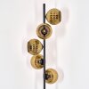 Koyoto Lampada da terra 31 cm Oro, 5-Luci