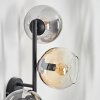 Koyoto Lampada a sfera, Applique Ambrato, Chiaro, Grigio fumo, 3-Luci