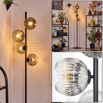 Ripoll Lampada da terra Chiaro, Grigio fumo, 4-Luci