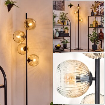 Ripoll Lampada da terra Ambrato, Chiaro, 4-Luci