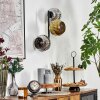 Ripoll Lampada a sfera, Applique Cromo, Oro, Grigio fumo, 3-Luci