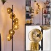 Koyoto Lampada da terra 31 cm Oro, Chiaro, 6-Luci