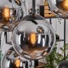 Gastor Lampadario a sospensione, Lampada a sfera, Lampada a sospensione Grigio fumo, 8-Luci