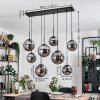 Gastor Lampadario a sospensione, Lampada a sfera, Lampada a sospensione Grigio fumo, 8-Luci