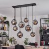 Gastor Lampadario a sospensione, Lampada a sfera, Lampada a sospensione Grigio fumo, 8-Luci