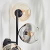 Koyoto Lampada a sfera, Applique Ambrato, Chiaro, Grigio fumo, 3-Luci